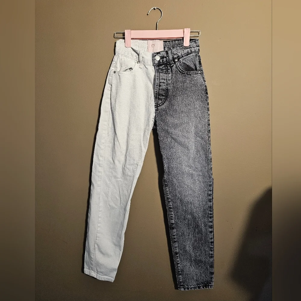 Revice Denim Two Tone True Love Checkmate Jeans - Picture 7 of 13